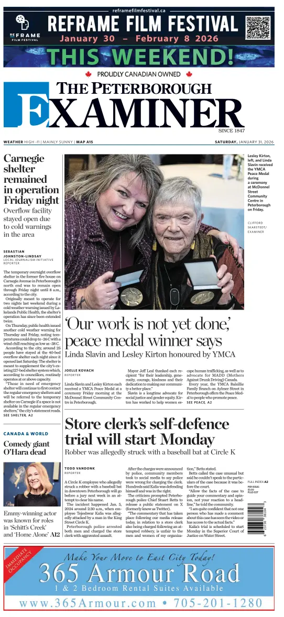 Cover of The Peterborough Examiner