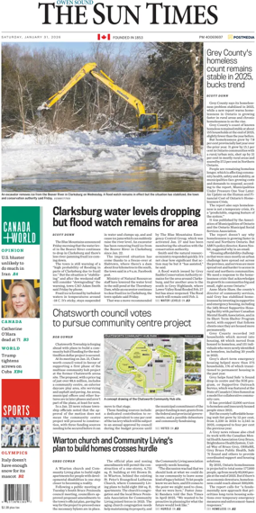 Cover of The Sun Times (Owen Sound)