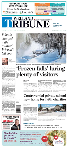 Cover of The Welland Tribune