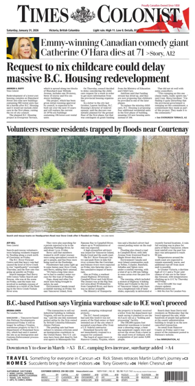 Cover of Times Colonist