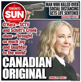 Cover of Toronto Sun