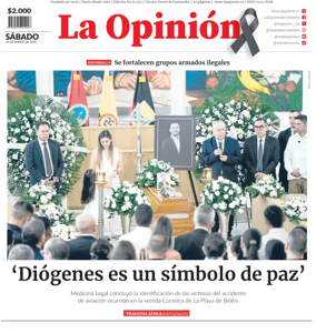 Cover of La Opinion