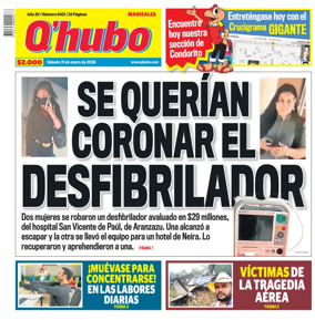 Cover of Q'Hubo Manizales