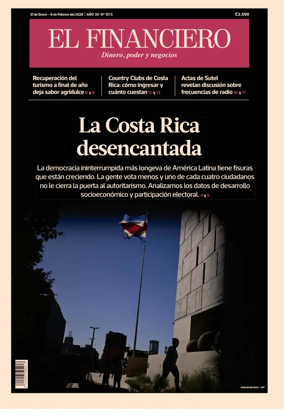 Cover of El Financiero (Costa Rica)