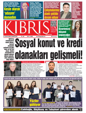 Cover of Kibris Gazetesi