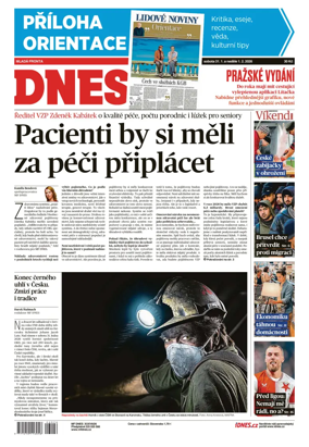 Cover of Dnes Prague Edition