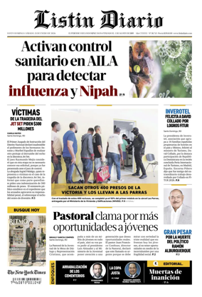 Cover of Listin Diario