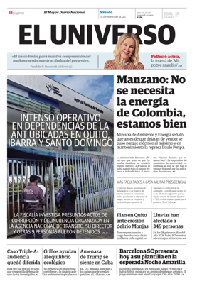 Cover of El Universo