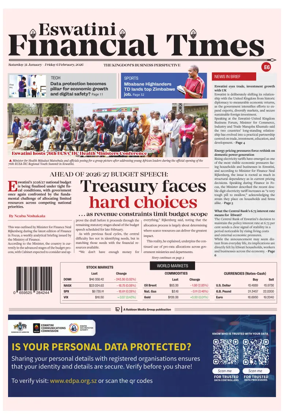 Cover of Eswatini Financial Times
