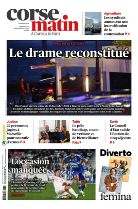 Cover of Corse Matin