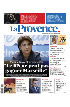 Cover of La Provence Marseille