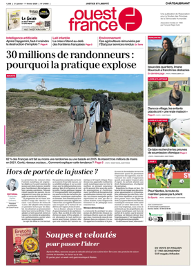 Cover of Ouest France (Chateaubriant)