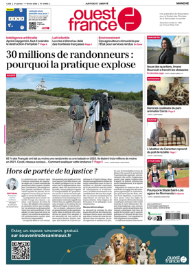 Cover of Ouest France (Manche)