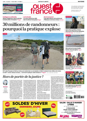 Cover of Ouest France (Mayenne)