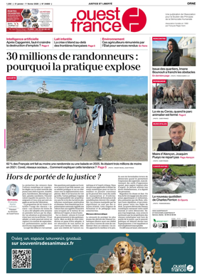 Cover of Ouest France (Orne)