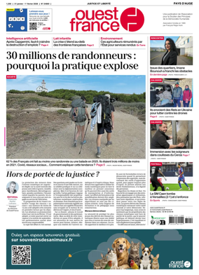 Cover of Ouest France (Pays d'Auge)