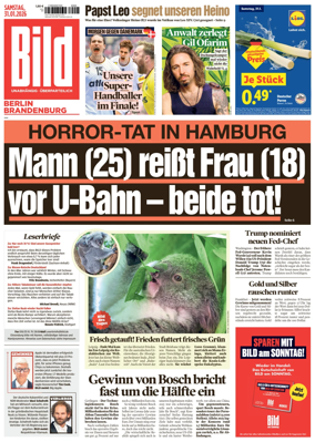 Cover of BILD Berlin-Brandenburg