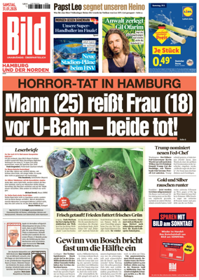Cover of BILD Hamburg