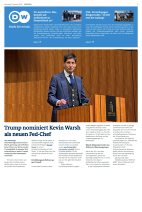 Cover of Deutsche Welle (German edition)