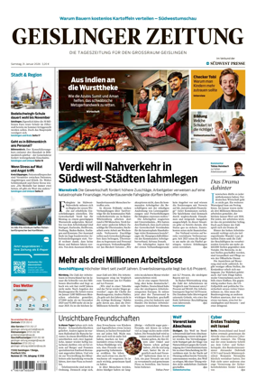 Cover of Geislinger Zeitung
