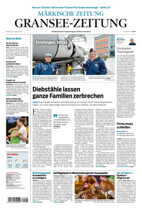 Cover of Gransee-Zeitung