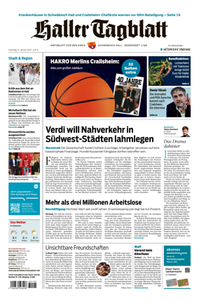 Cover of Haller Tagblatt