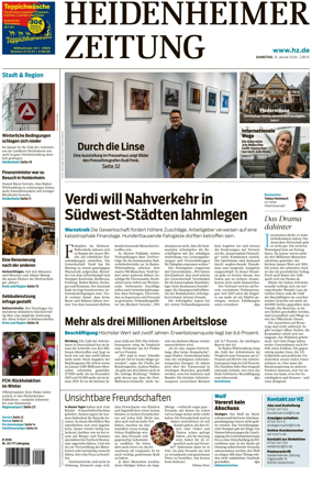 Cover of Heidenheimer Zeitung