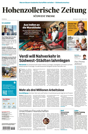 Cover of Hohenzollerische Zeitung