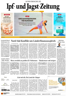 Cover of Ipf- und Jagst-Zeitung