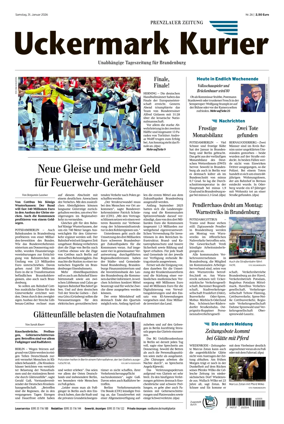 Cover of Prenzlauer Zeitung