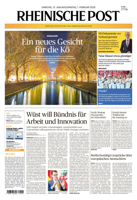 Cover of Rheinische Post Duesseldorf Meerbusch