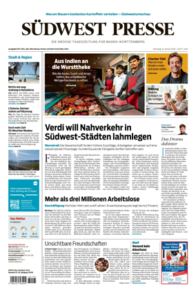 Cover of Sudwest Presse