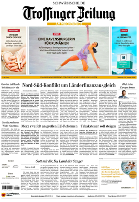 Cover of Trossinger Zeitung