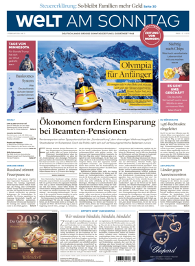 Cover of Welt am Sonntag