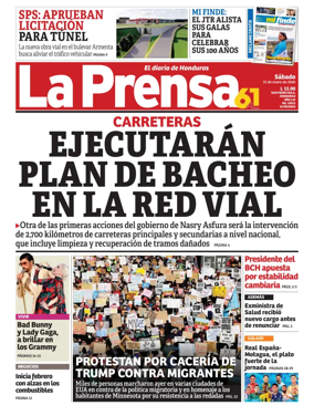 Cover of Diario La Prensa