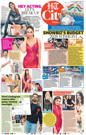 Cover of Hindustan Times (Patna) - Live