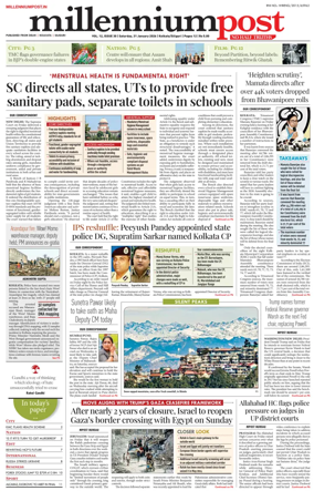 Cover of Millennium Post (Kolkata)