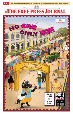 Cover of The Free Press Journal