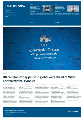 Cover of EuroNews (English Edition)