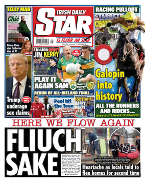 Cover of Irish Daily Star