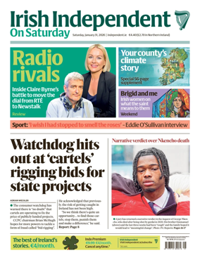 Cover of Irish Independent