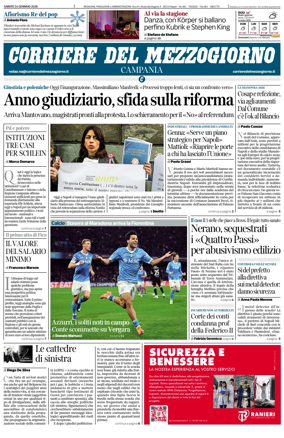 Cover of Corriere del Mezzogiorno (Campania)