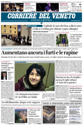 Cover of Corriere del Veneto (Padova e Rovigo)