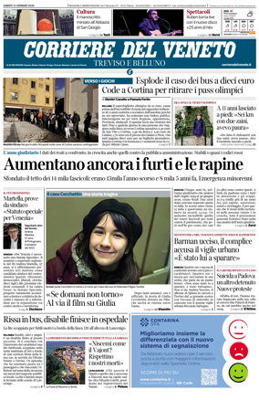 Cover of Corriere del Veneto (Treviso e Belluno)
