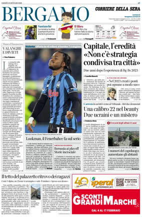 Cover of Corriere della Sera (Bergamo)
