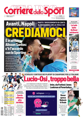 Cover of Corriere dello Sport (Campania)