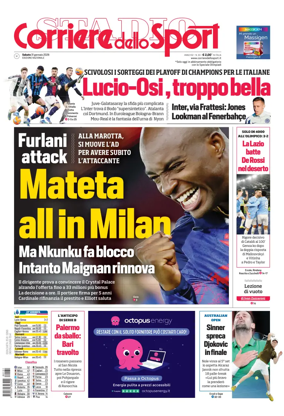 Cover of Corriere dello Sport (Nazionale)
