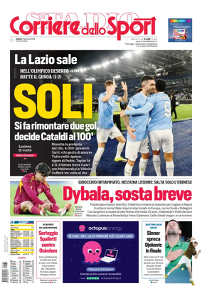 Cover of Corriere dello Sport (Roma)