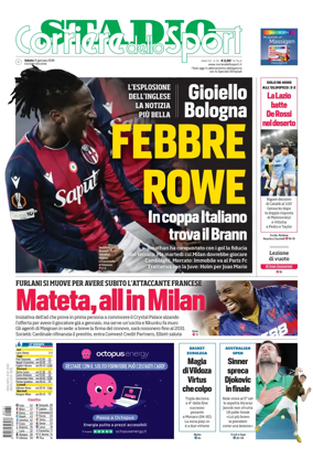 Cover of Corriere dello Sport Stadio (Bologna)