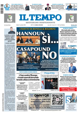 Cover of Il Tempo (Nazionale)